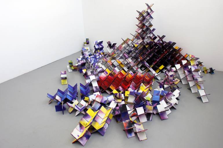 Original Conceptual Abstract Installation by K.I.A. Kirby Ian Andersen