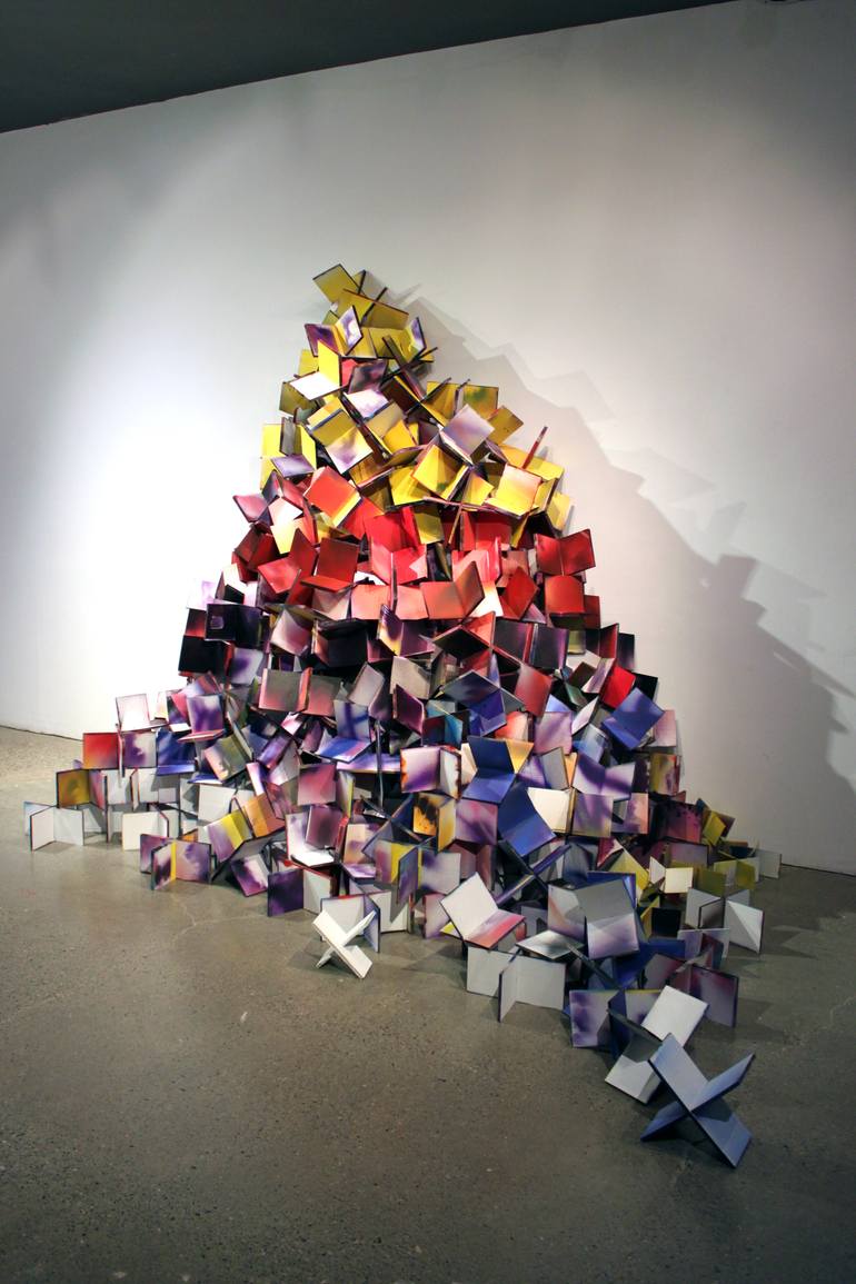 Original Conceptual Abstract Installation by K.I.A. Kirby Ian Andersen