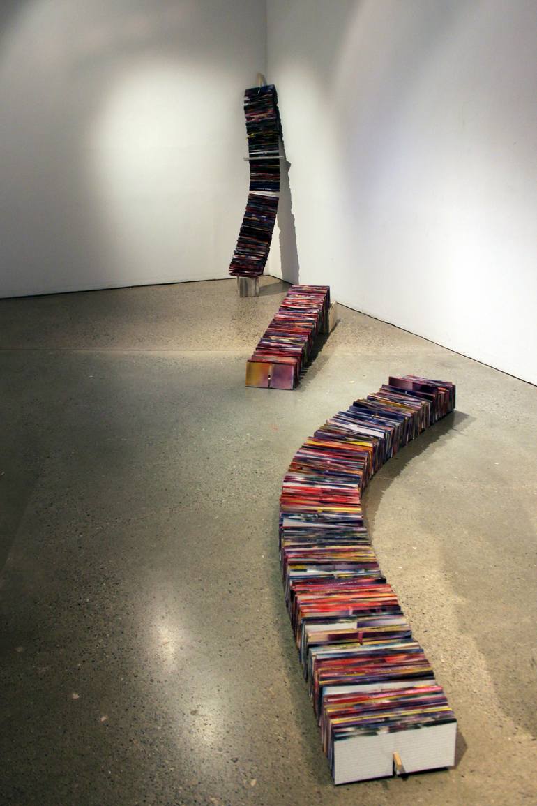 Original Conceptual Abstract Installation by K.I.A. Kirby Ian Andersen
