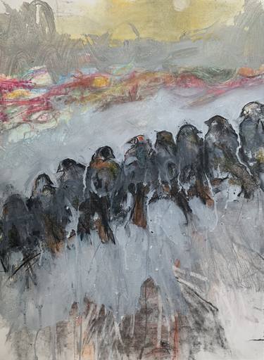 Original Contemporary Nature Mixed Media by Joseph Loccisano