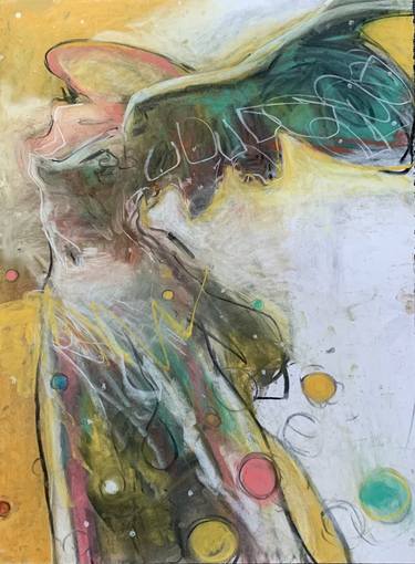 Original Symbolism Fantasy Mixed Media by Joseph Loccisano