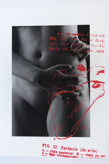 Original Figurative Nude Printmaking by Gustavo L Pozza