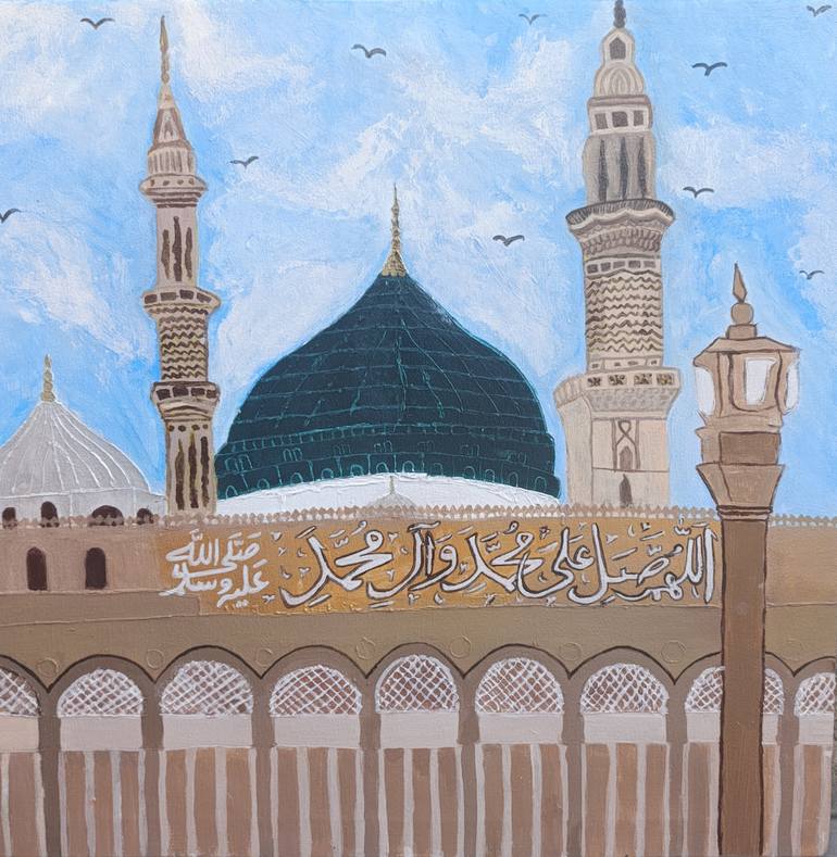 Original Abstract Religion Paintings by Laiba Atif