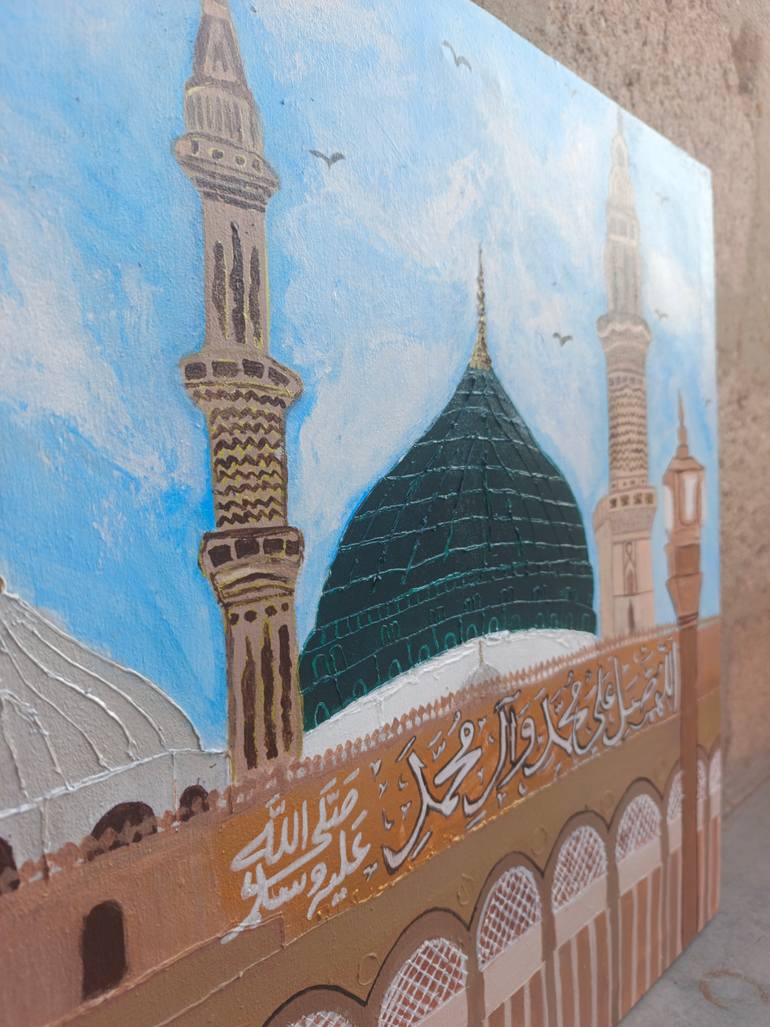 Original Abstract Religion Painting by Laiba Atif