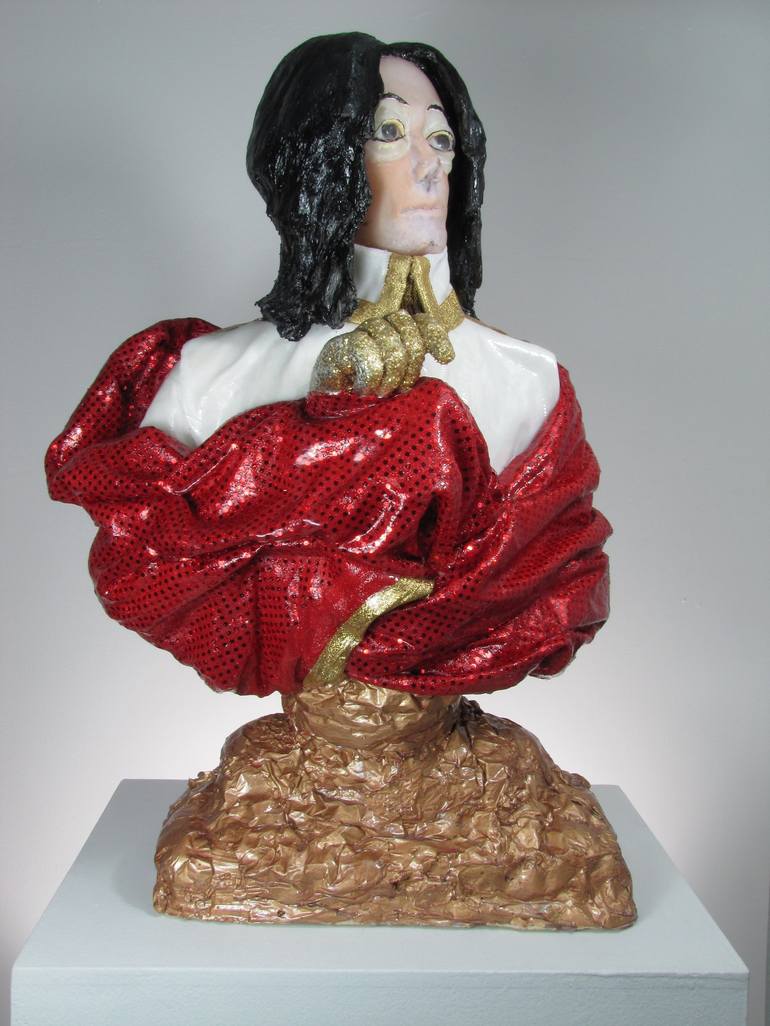 Original Celebrity Sculpture by John Moran