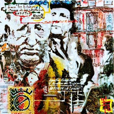 Original Figurative People Mixed Media by Enrico Ferraris