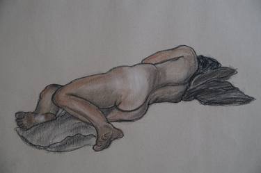 Original Realism Erotic Drawings by Martin Rudolf Wimmer
