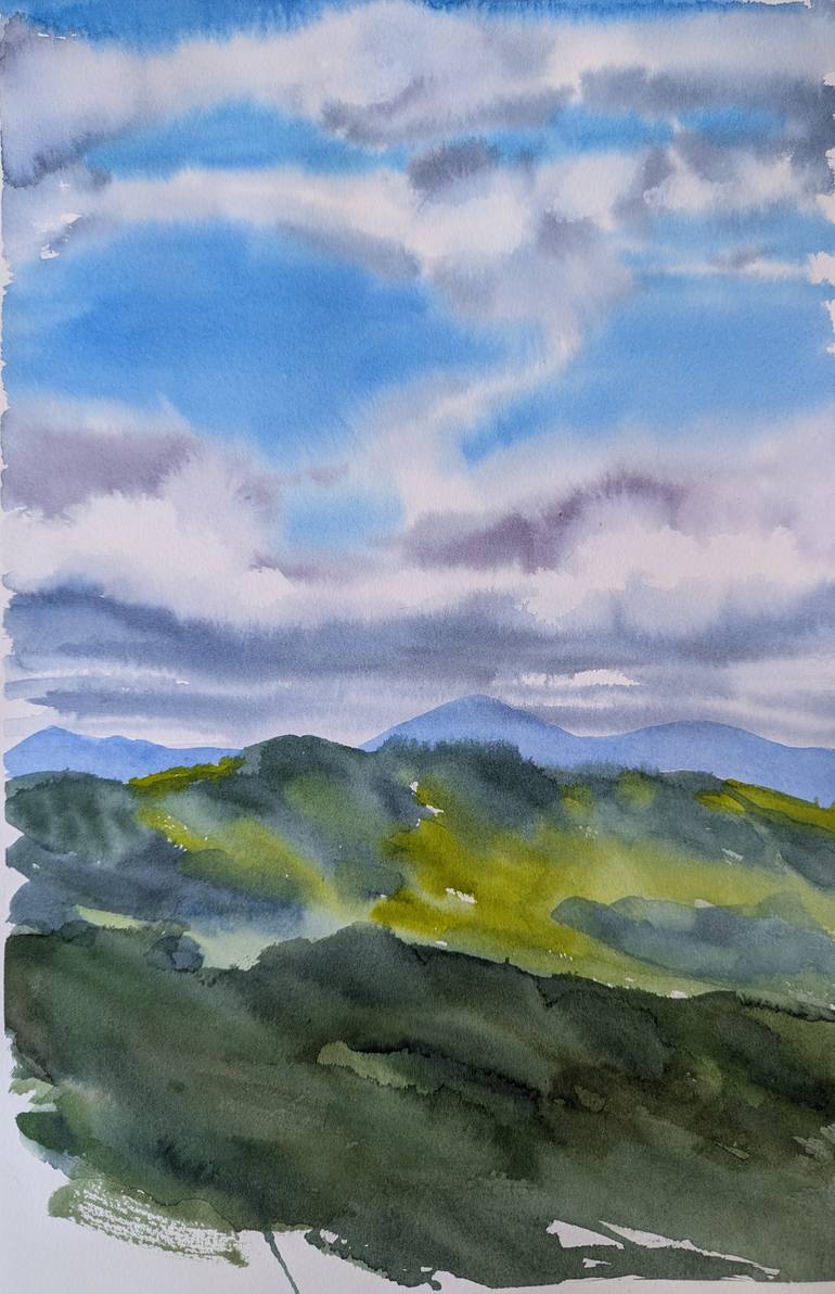 Original  Painting by nadiia berehova