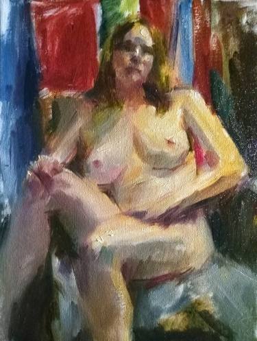 Original Nude Paintings by Andy Tschoepe