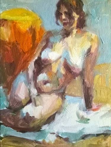 Print of Expressionism Nude Paintings by Andy Tschoepe