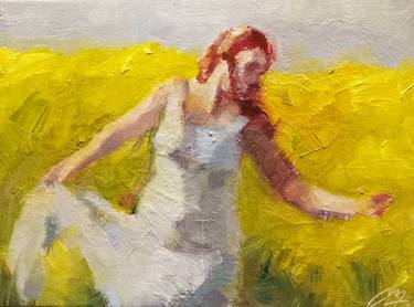 Original Figurative Women Paintings by Andy Tschoepe