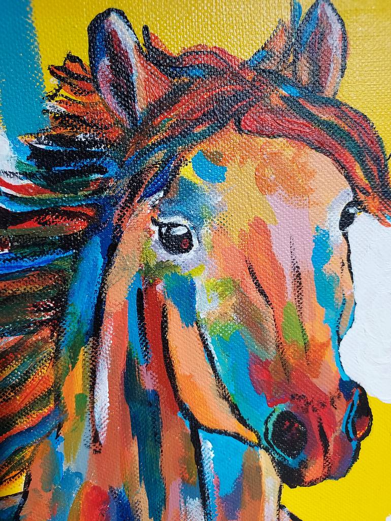 Original Contemporary Animal Painting by Axelle Biltgen