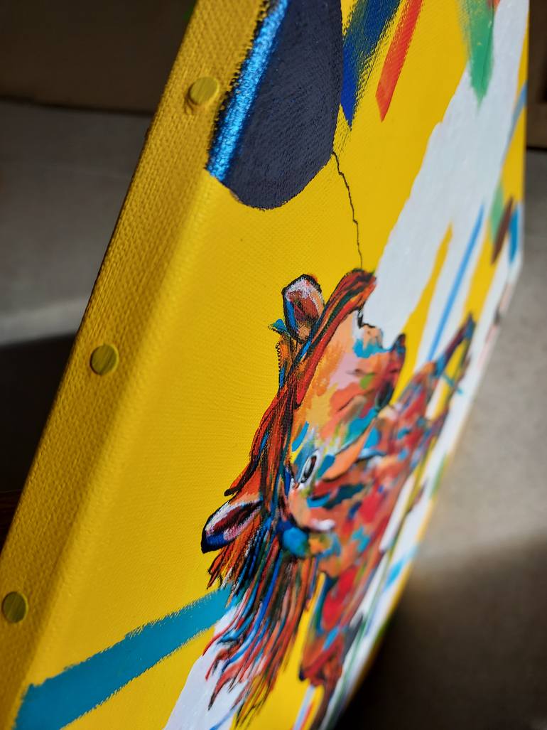 Original Contemporary Animal Painting by Axelle Biltgen