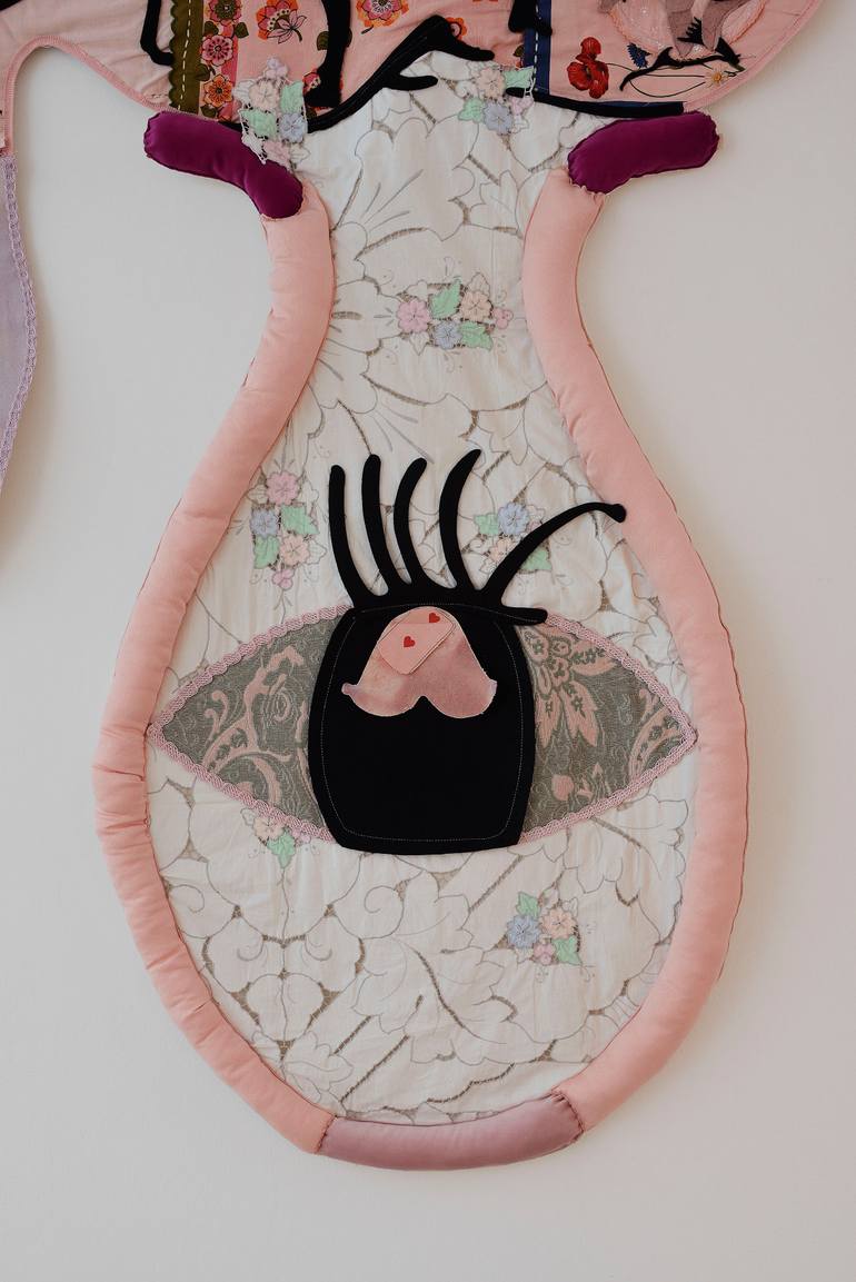 Original Abstract Expressionism Abstract Mixed Media by Heloise Delegue