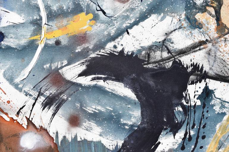 Original Abstract Expressionism Abstract Painting by Stephen Yates