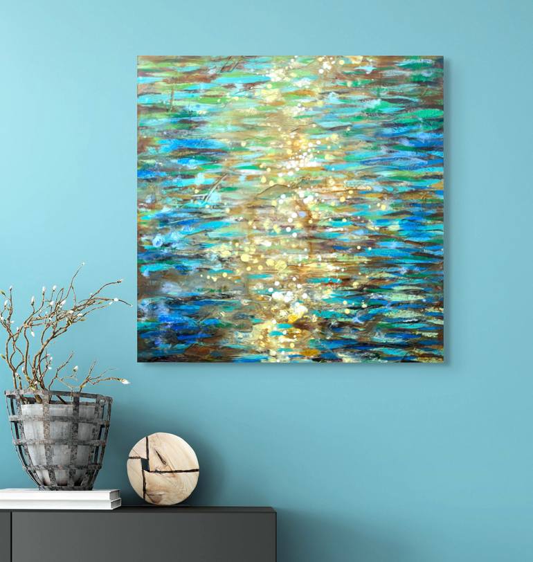 Original Abstract Expressionism Abstract Painting by Stephen Yates