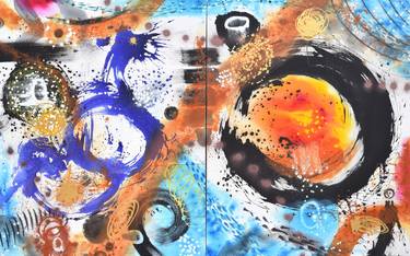 Original Abstract Expressionism Abstract Paintings by Stephen Yates