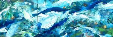 Original Abstract Expressionism Water Paintings by Stephen Yates