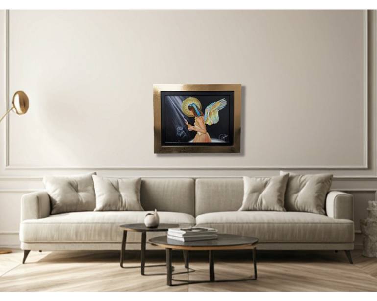 Original Baroque Fantasy Painting by José Antonio Apipilhuasco Ramírez