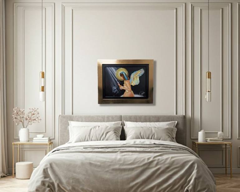 Original Baroque Fantasy Painting by José Antonio Apipilhuasco Ramírez