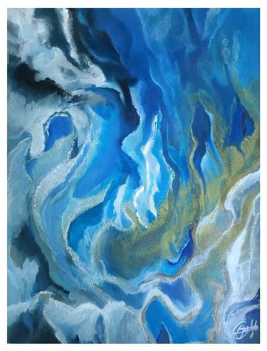 Original Abstract Expressionism Abstract Paintings by José Antonio Apipilhuasco Ramírez