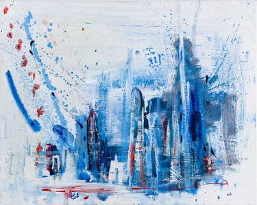 Print of Abstract Expressionism Cities Paintings by Keith Kimmel