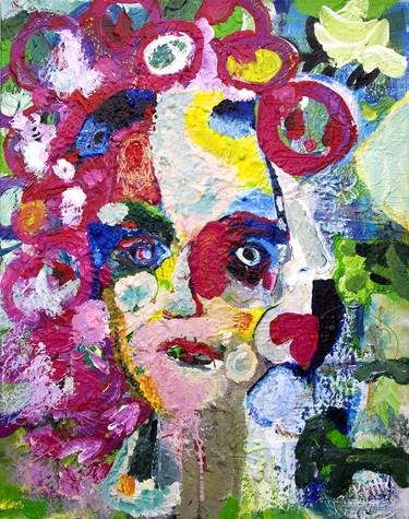 Original Abstract Portrait Paintings by Keith Kimmel