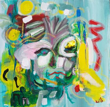 Original Expressionism Portrait Paintings by Keith Kimmel