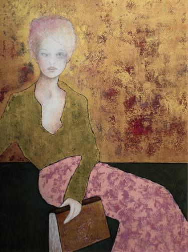Original Figurative Women Paintings by Alessandro Dorigo