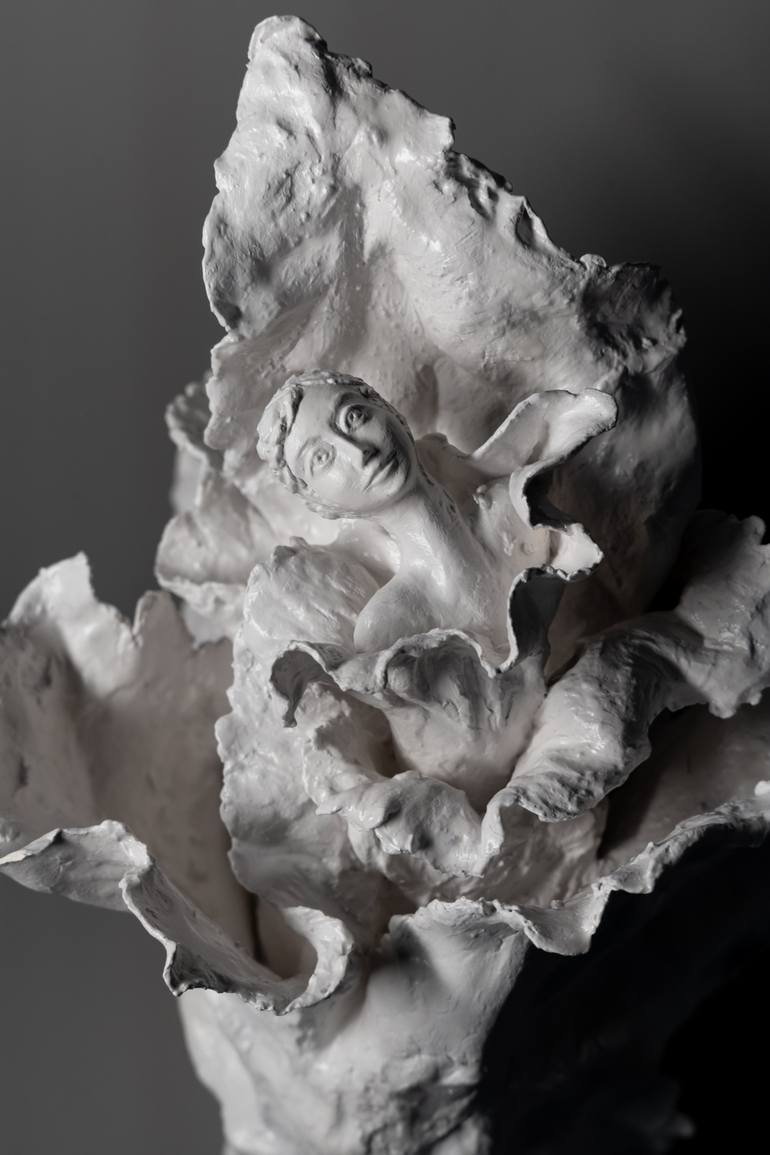 Original Symbolism Abstract Sculpture by Larisa Pitkevich