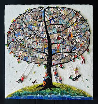 Original Art Deco Fantasy Installation by Faten Alali
