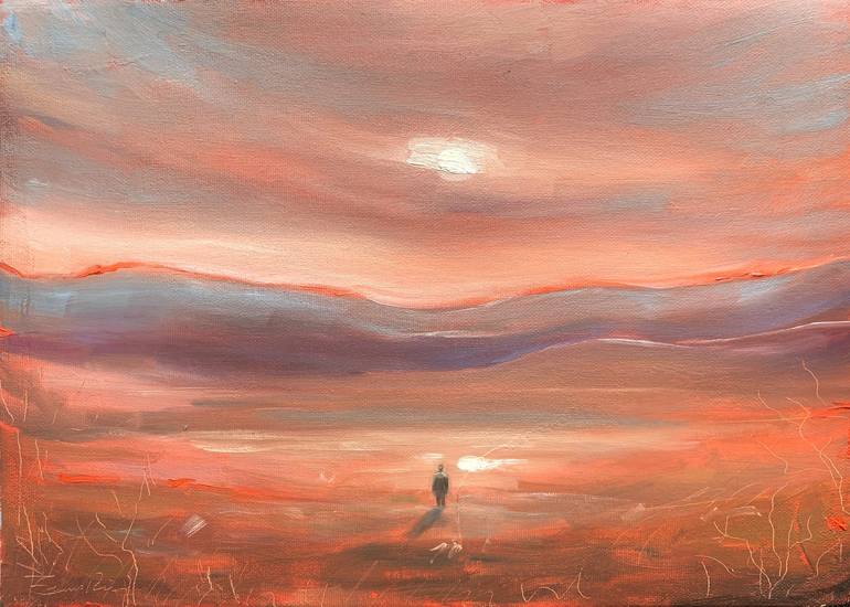 Original Impressionism Landscape Paintings by Zeynep Reis
