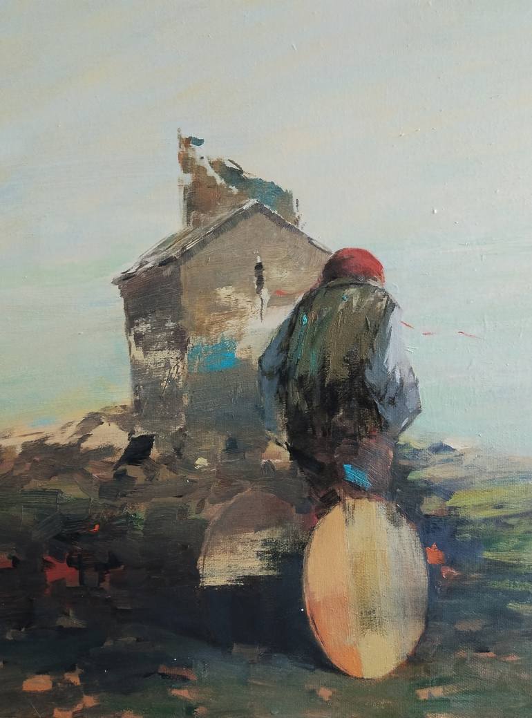 Original Surrealism Performing Arts Painting by Arsen Harutyunyan