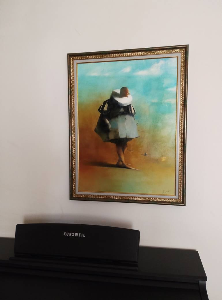 Original Surrealism Performing Arts Painting by Arsen Harutyunyan