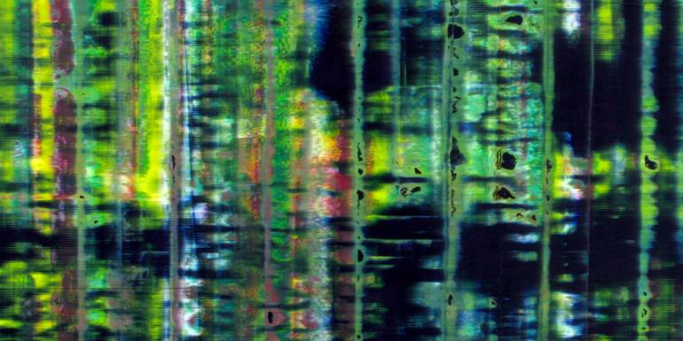 Original Painterly Abstraction Abstract Painting by Andreas Pospischil