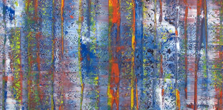 Original Painterly Abstraction Abstract Painting by Andreas Pospischil