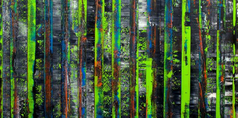 Original Painterly Abstraction Abstract Painting by Andreas Pospischil