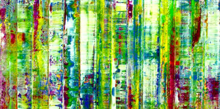 Original Painterly Abstraction Abstract Painting by Andreas Pospischil