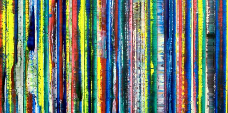 Original Painterly Abstraction Abstract Painting by Andreas Pospischil
