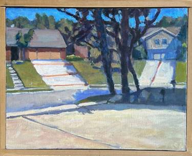 Original Impressionism Landscape Painting by George Tapley