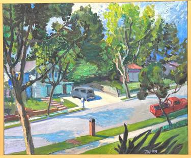 Original Impressionism Home Painting by George Tapley