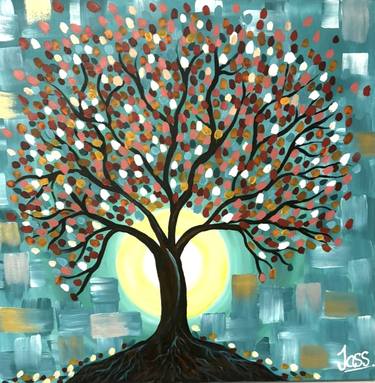 Original Conceptual Botanic Paintings by Jaspreet Kaur