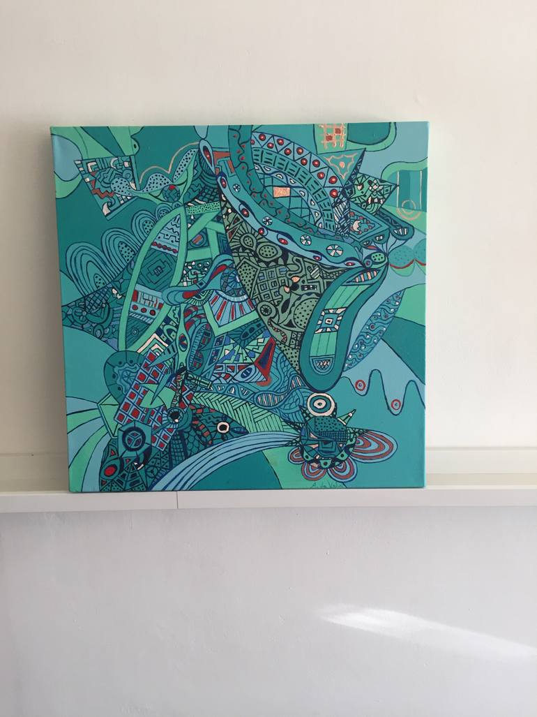 Original Abstract Painting by Antonino La Vela