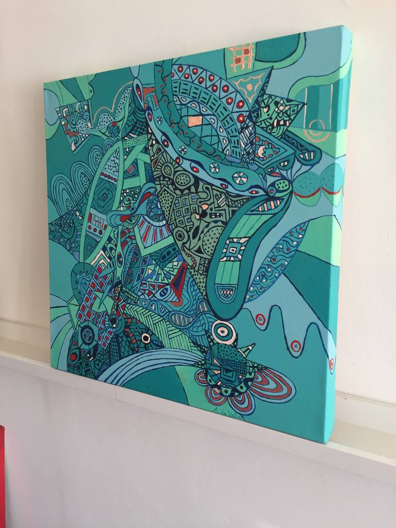 Original Abstract Painting by Antonino La Vela