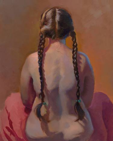 Original Realism Nude Painting by Stephen Cefalo
