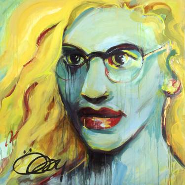 Print of Expressionism Portrait Paintings by Manon Miserany