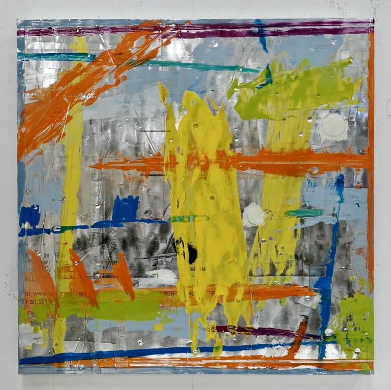 Original Contemporary Abstract Painting by Larry Graeber