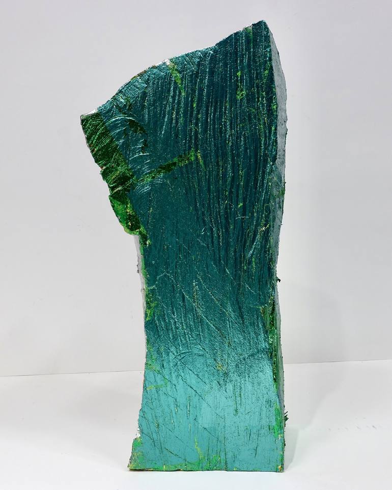 Original Abstract Portrait Sculpture by Larry Graeber