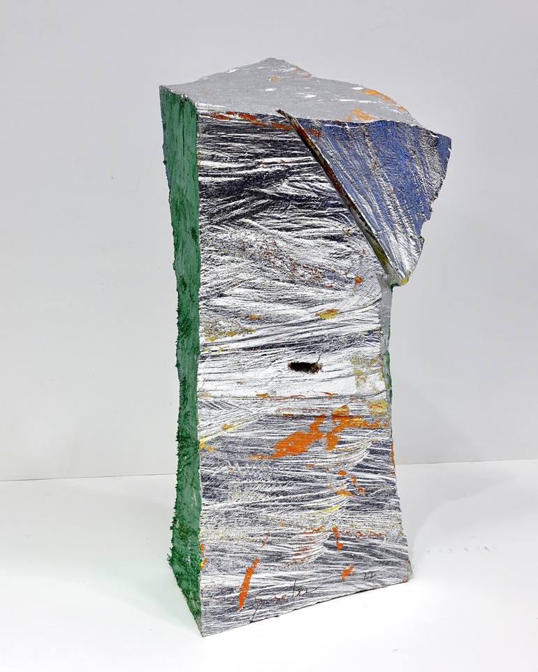 Original Abstract Portrait Sculpture by Larry Graeber