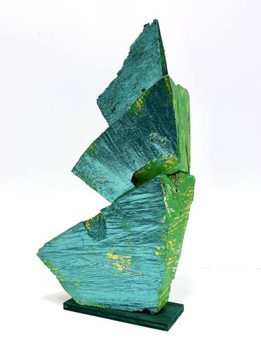 Saatchi Art Artist Larry Graeber; Sculpture, “Green Comb” #art